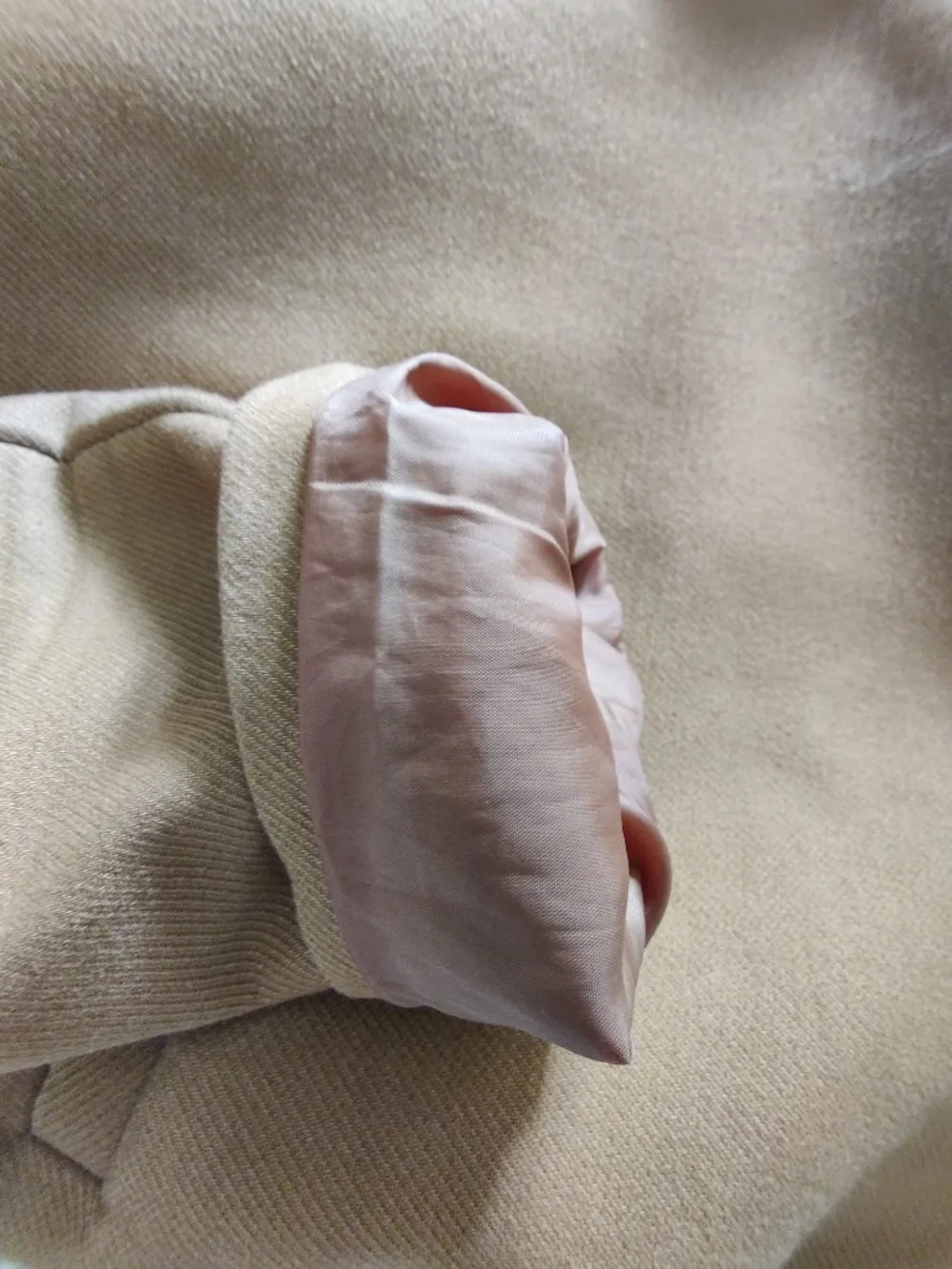 GAP Light Brown Lapel-Collar Long Dress Coat – XL - Picture 8 of 12